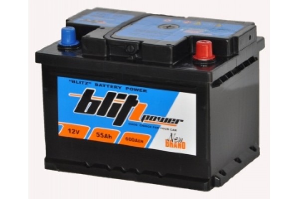 Blitz Power 55Ah 600A 12V akumuliatorius