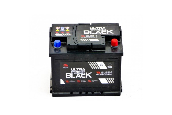 Akumuliatorius Ultra Power 62Ah 540 A EN 12V