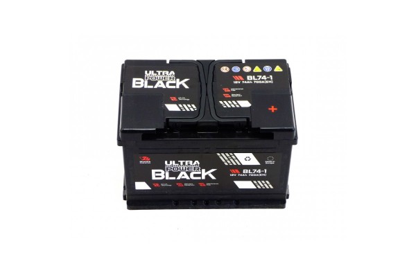 Akumuliatorius Ultra Power 74Ah 700 A EN 12V