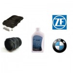 BMW F serijos automatinės pavarų dėžės pilnas alyvos keitimo komplektas 8HP45Z/50/70/X/HIS/X su alyva ZF
